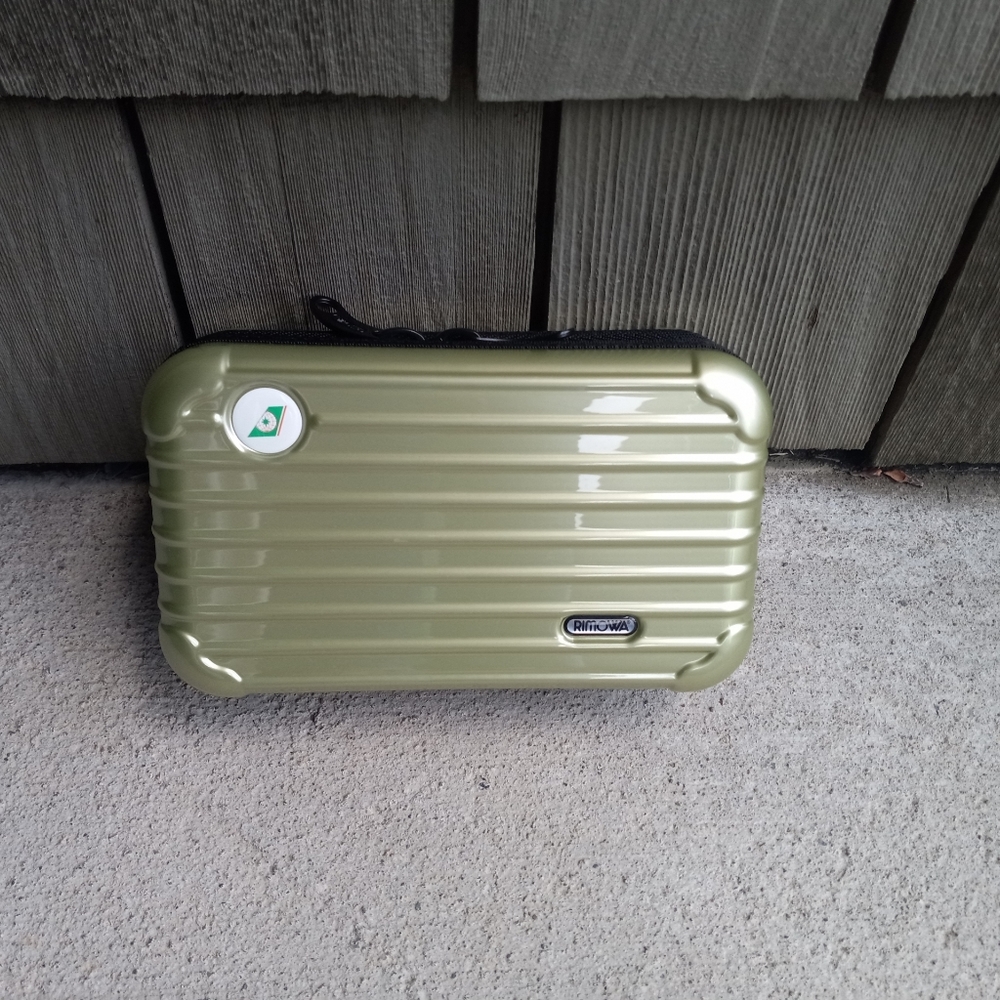 Rimowa Travel Case New Without Tags! Empty army green (ish)